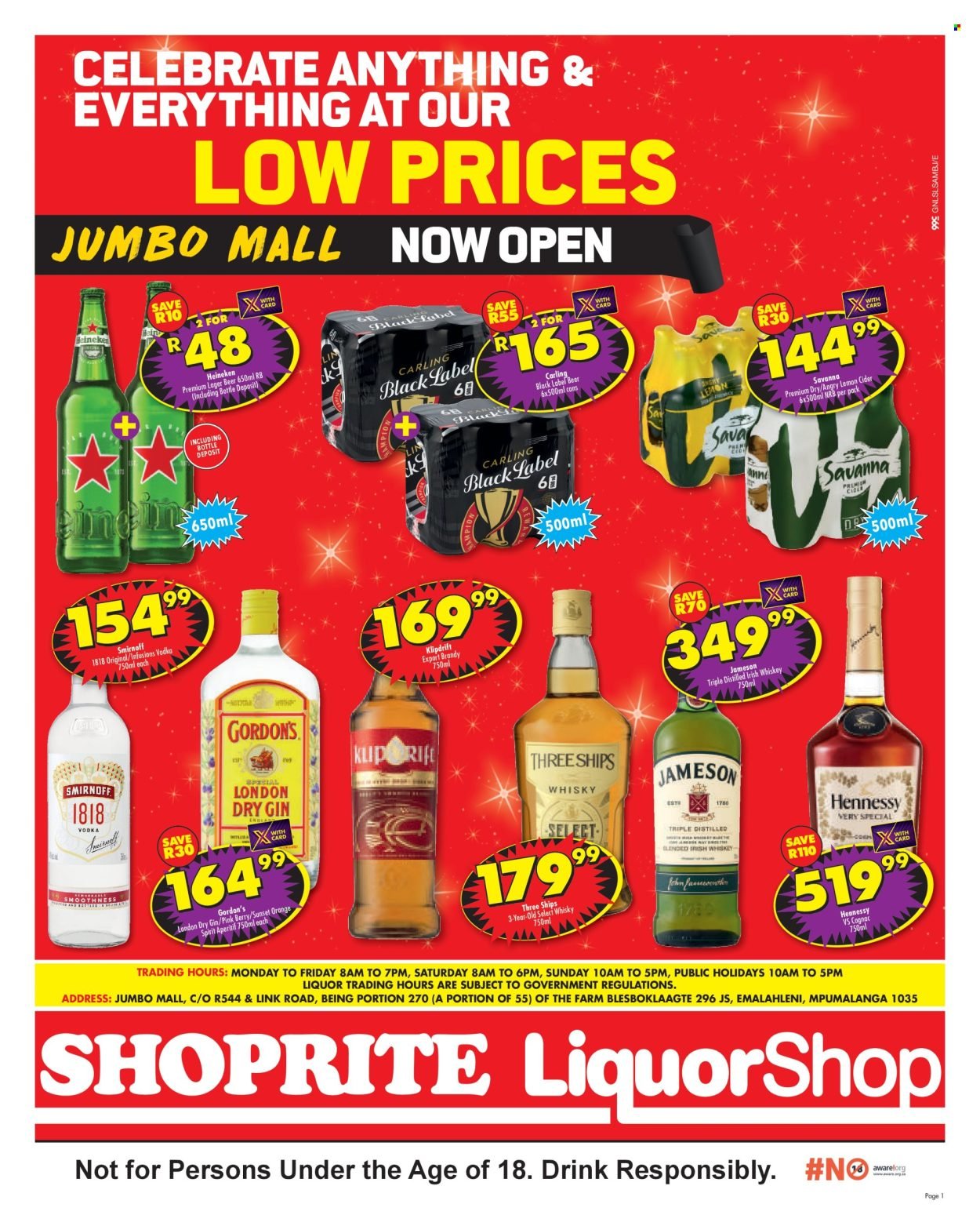 SHOPRITE specials - LiquorShop Low Prices Morgan Square (2026-04-20 - 2026-05-03) | 1