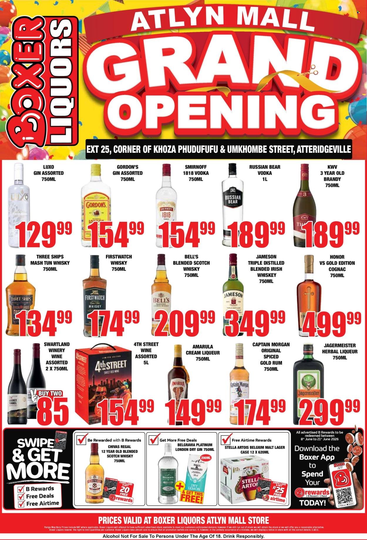 BOXER specials - Atlyn Mall Liquor Grand Opening
