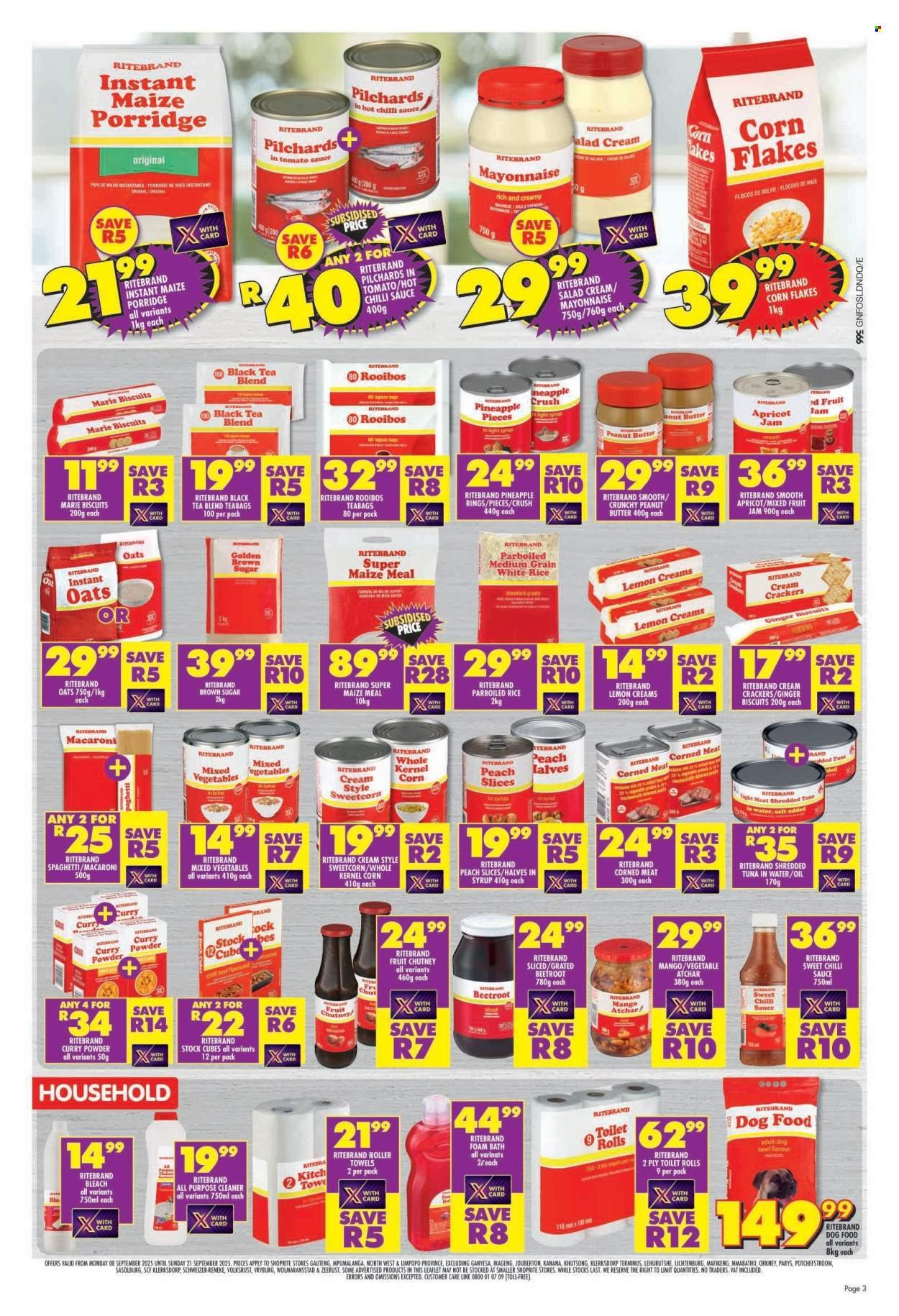 SHOPRITE specials - Ritebrand Savings Gauteng (2025-09-08 - 2025-09-21) | 3