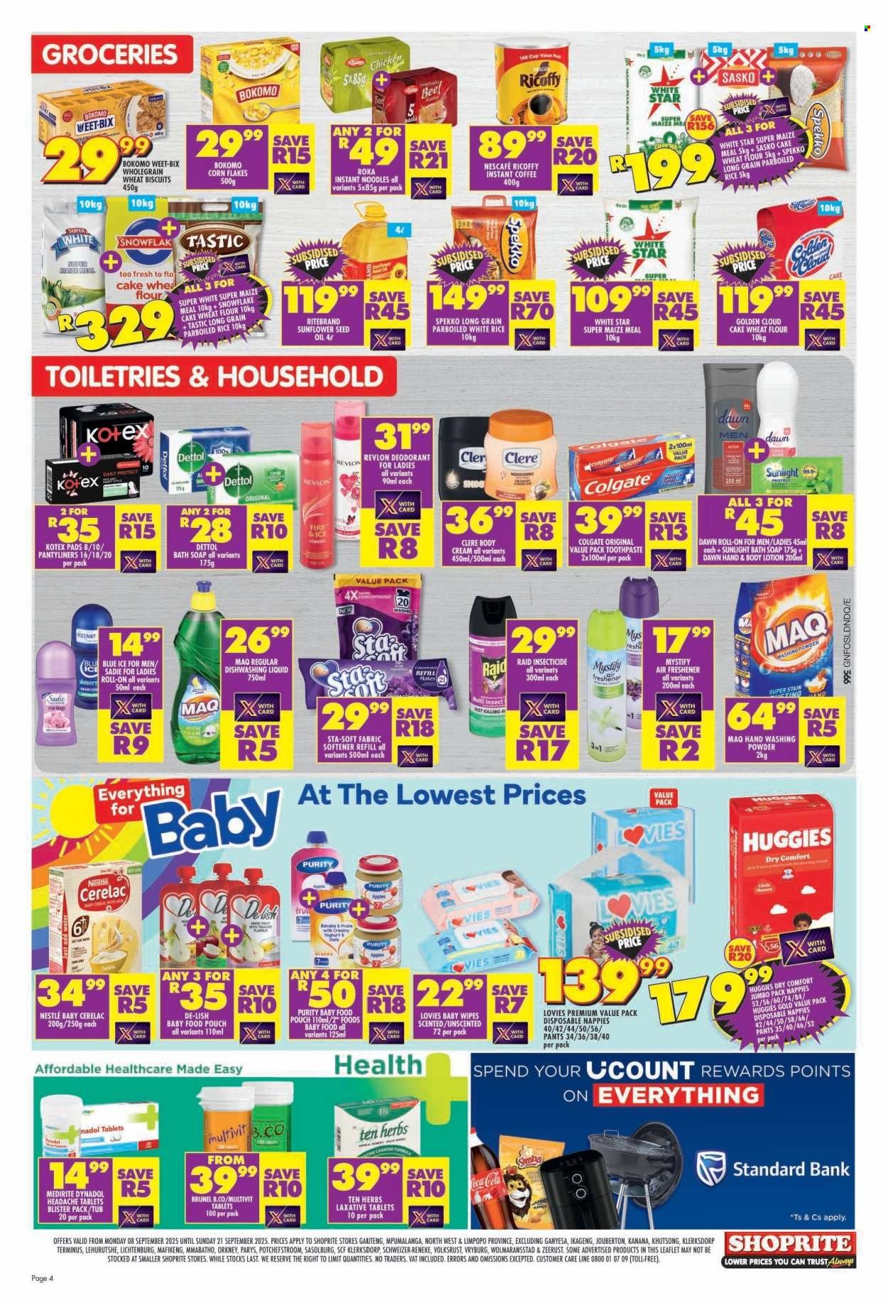SHOPRITE specials - Ritebrand Savings Gauteng (2025-09-08 - 2025-09-21) | 4