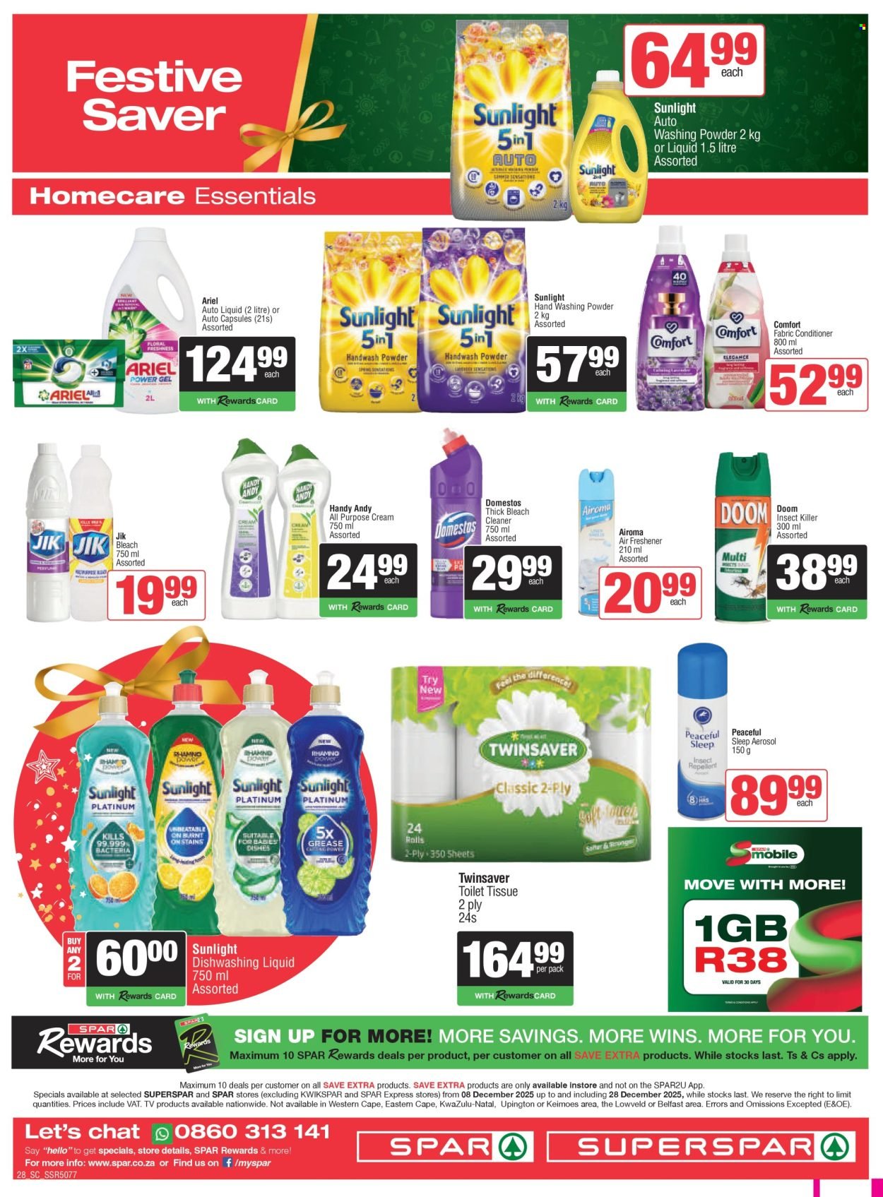 SPAR specials - Specials (2025-12-08 - 2025-12-28) | 20