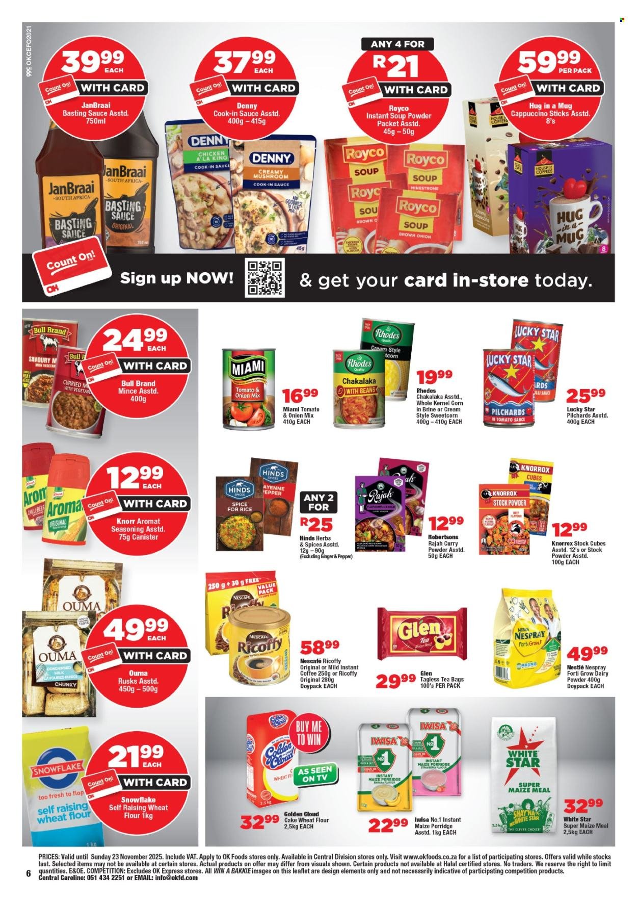 OK FOODS specials - From Wednesday 12 Nov 2025 (2025-11-12 - 2025-11-23) | 6