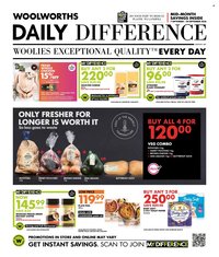 WOOLWORTHS specials - Daily Difference