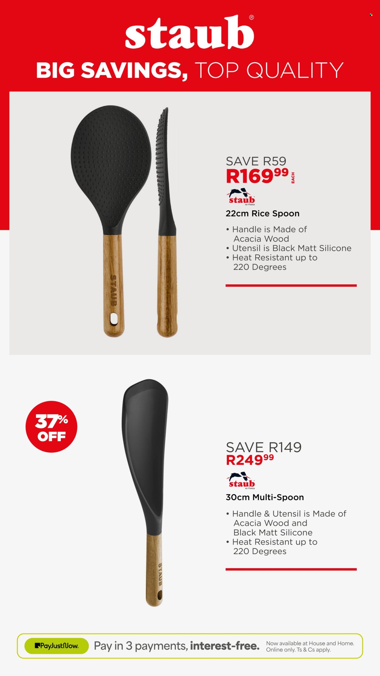 HOUSE & HOME specials - From Monday 7 Sept 2026