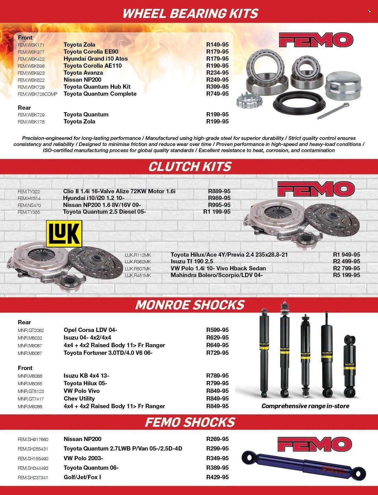 AUTOZONE specials - June National Promotion