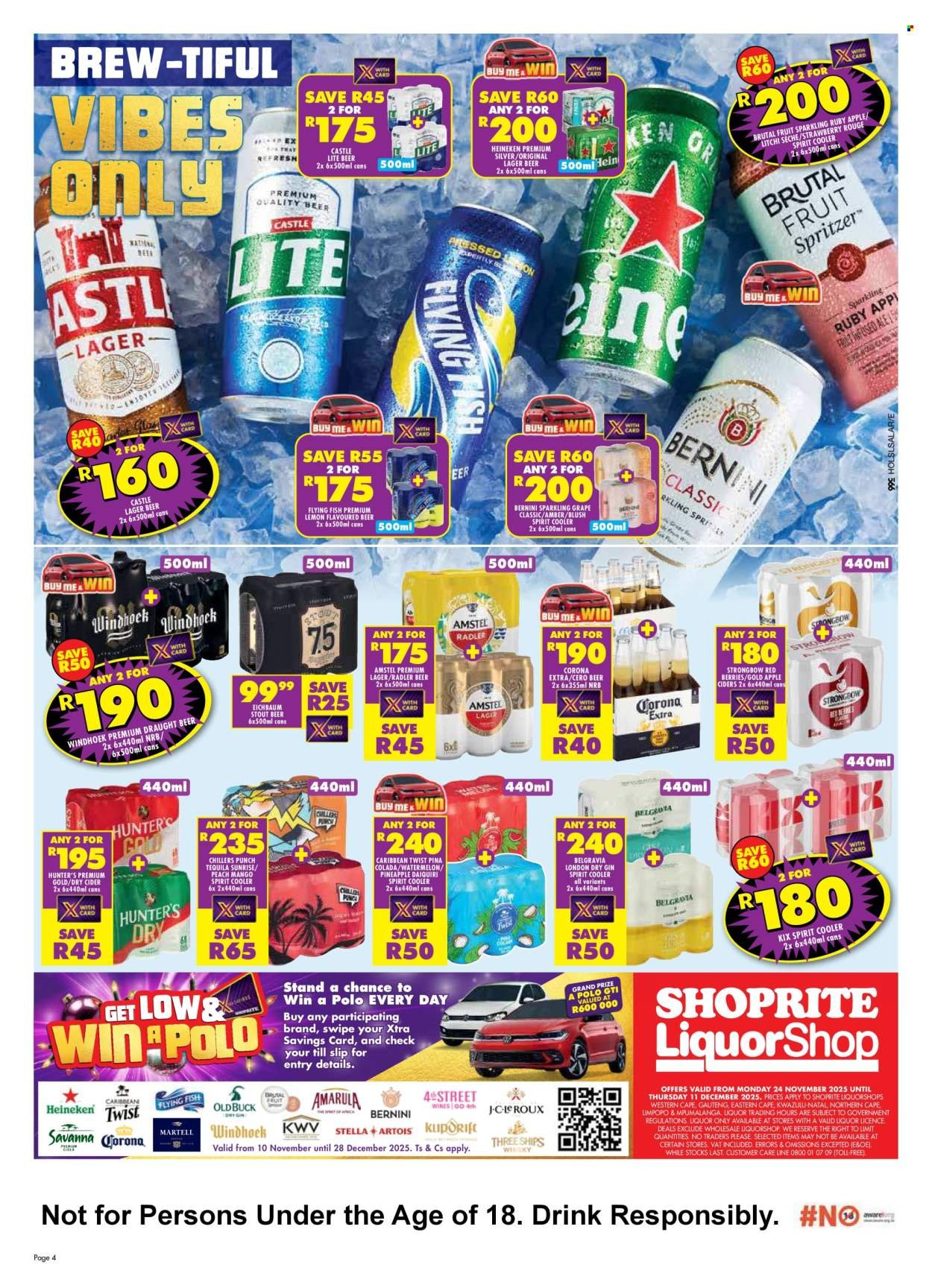 SHOPRITE specials - LiquorShop Xtra Savings (2025-11-24 - 2025-12-11) | 4