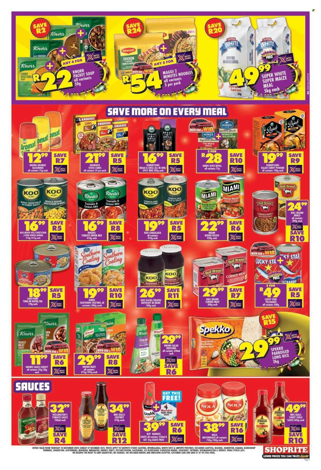 SHOPRITE specials - Christmas Savings Gauteng (2025-11-20 - 2025-12-07) | 5