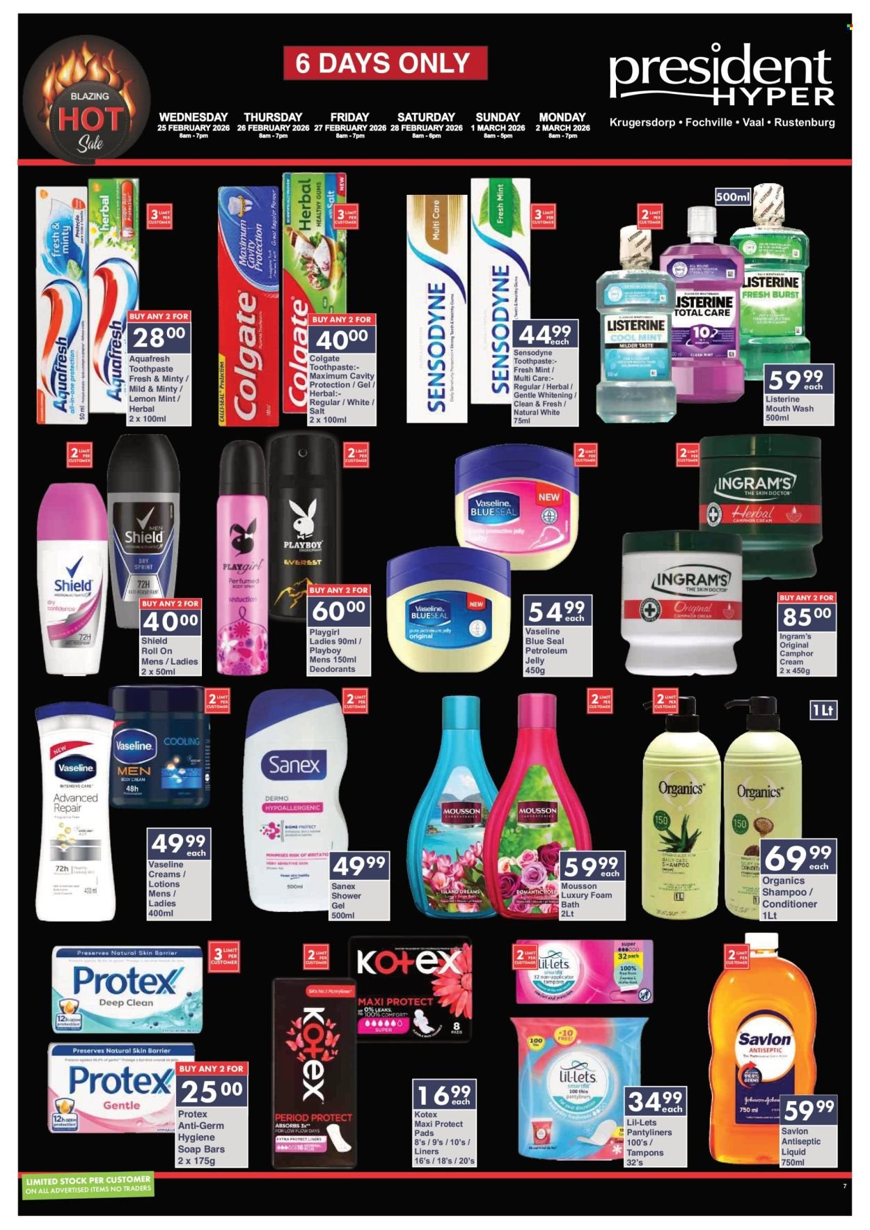 PRESIDENT HYPER specials - Blazing hot sales (2026-02-25 - 2026-03-02) | 7