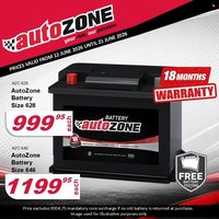 AUTOZONE specials - From Friday 12 Jun 2026