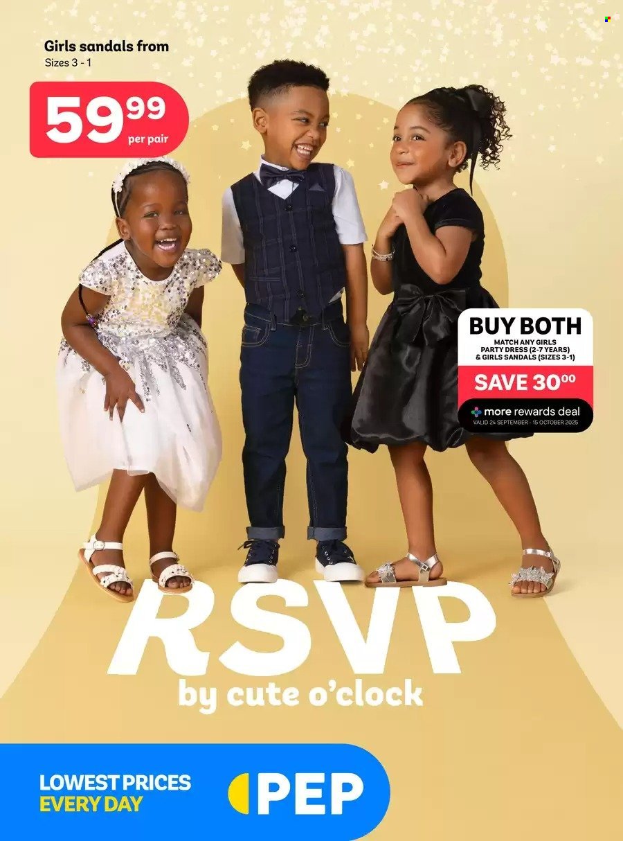 PEP STORES specials - RSVP by cute o´clock (2025-10-23) | 1