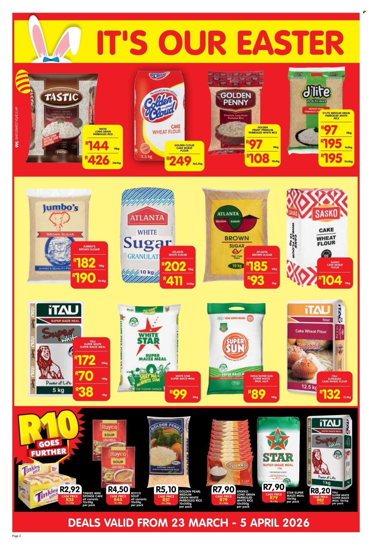 SHOPRITE specials - Cash & Carry Easter Deals Exclusive Gauteng (2026-03-23 - 2026-04-05) | 2