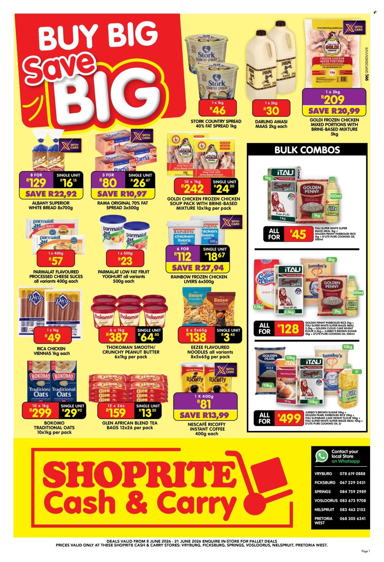 SHOPRITE specials - Cash & Carry Buy Big Save Big Exclusive Gauteng