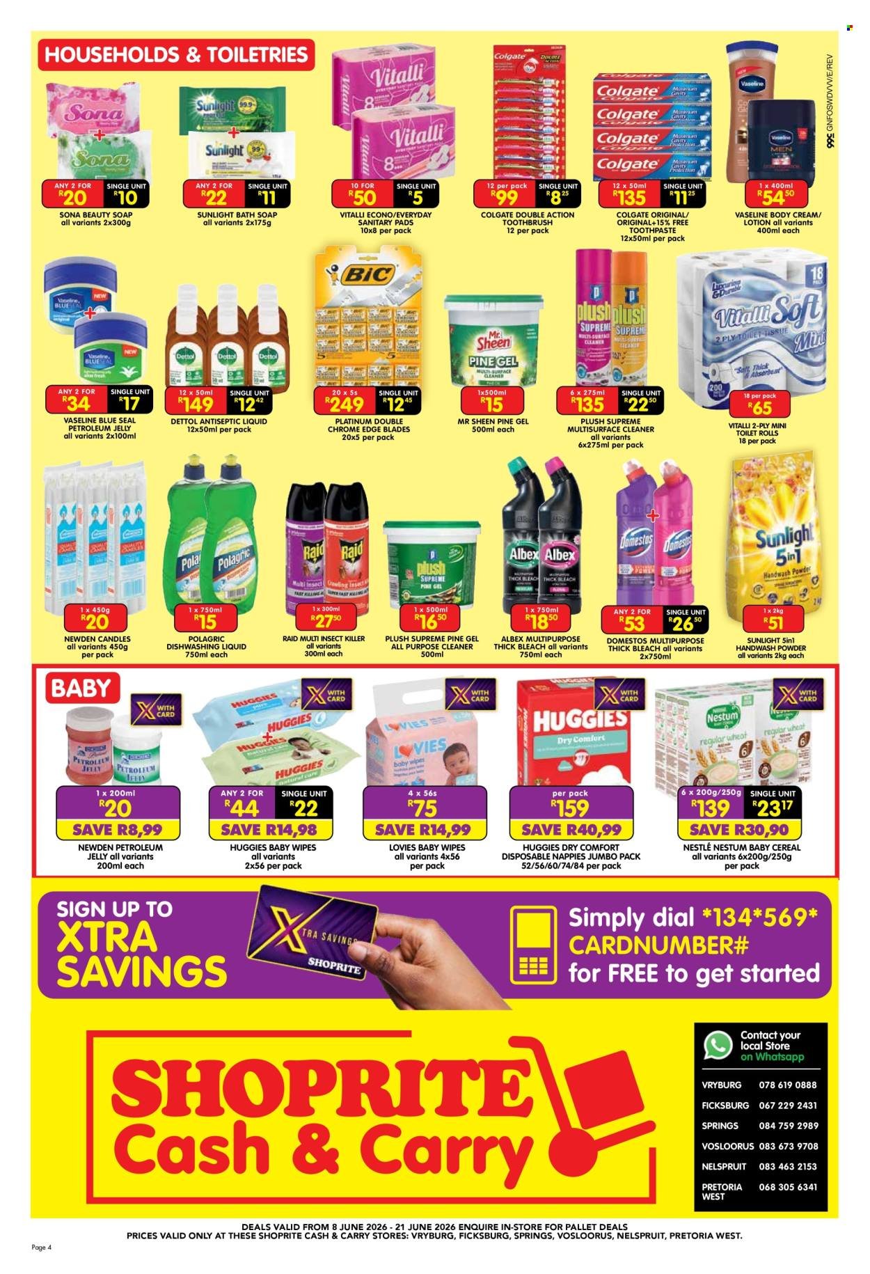SHOPRITE specials - Cash & Carry Buy Big Save Big Exclusive Gauteng