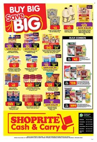 SHOPRITE specials - Cash & Carry Buy Big Save Big Exclusive Gauteng