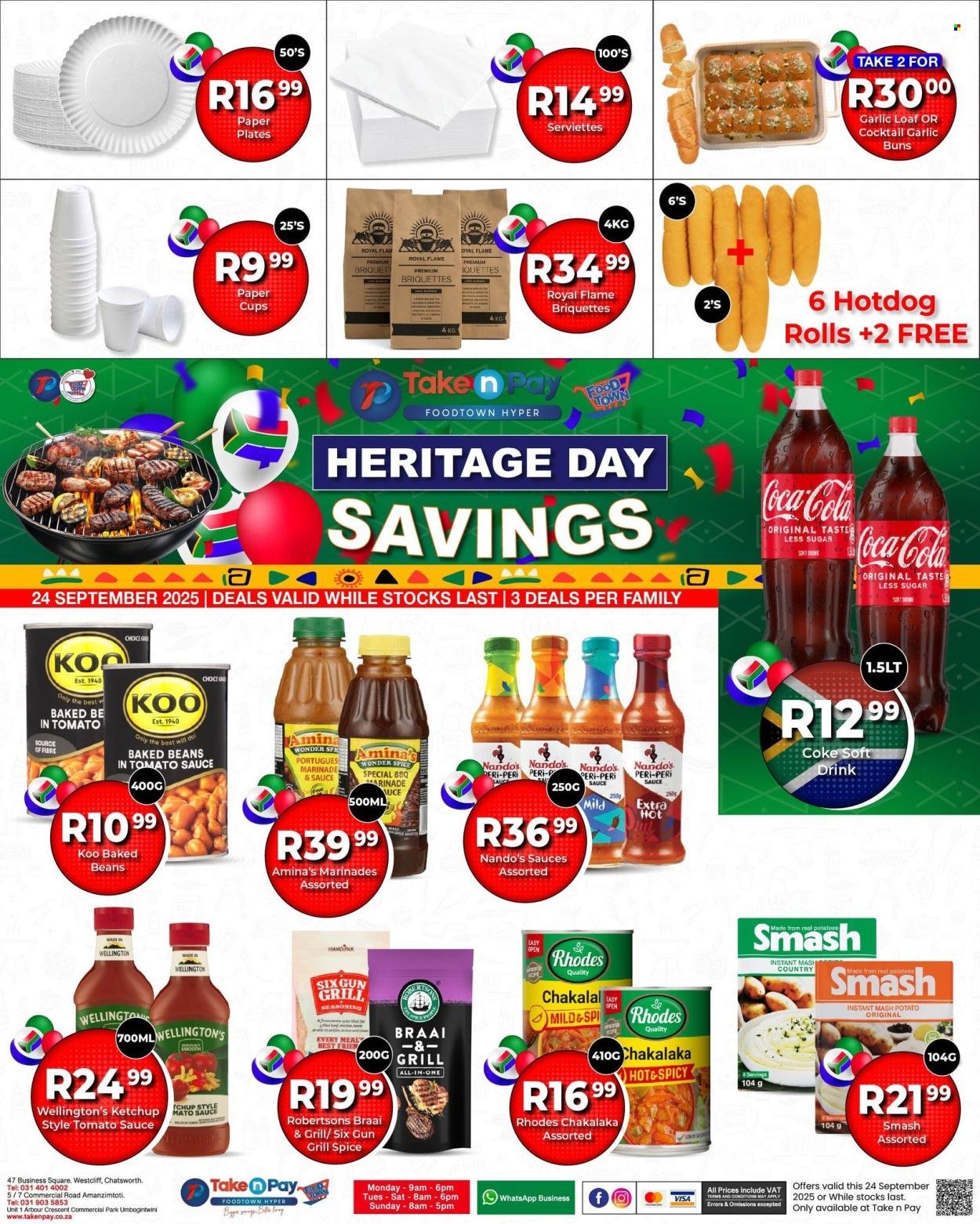 TAKE N PAY specials - From Wednesday 24 Sept 2025 (2025-09-24 - 2025-09-24) | 1