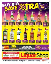 SHOPRITE specials - Wholesale LiquorShop Savings Selected Stores