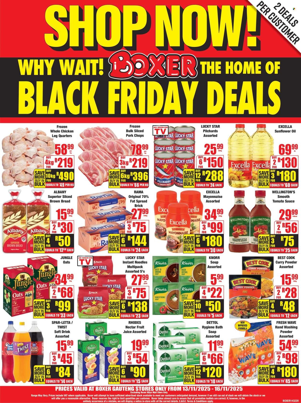 BOXER specials - From Thursday 13 Nov 2025 (2025-11-13 - 2025-11-16) | 4