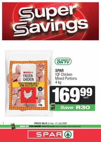 SPAR specials - National Specials