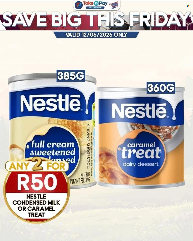 TAKE N PAY specials - From Friday 12 Jun 2026