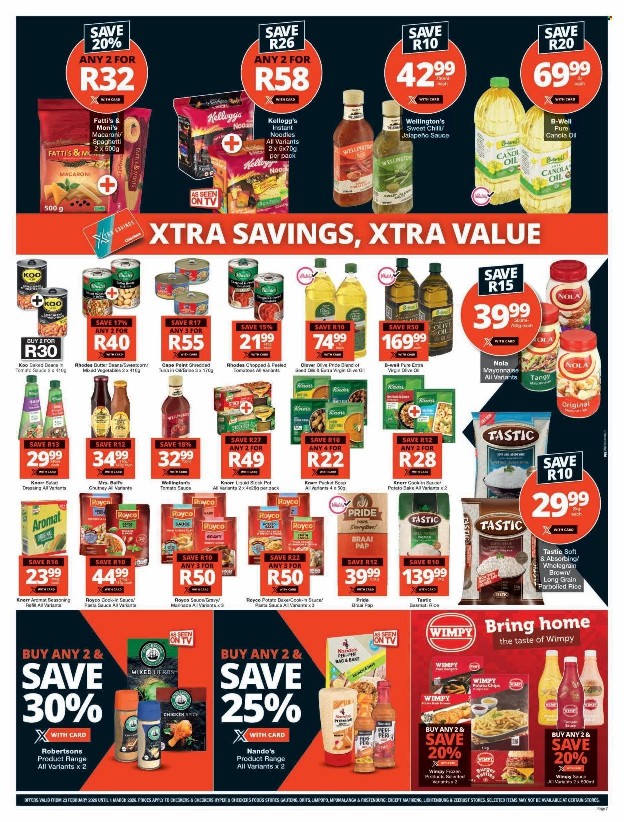 CHECKERS specials - Xtra Savings Xtravaganza Promotion (2026-02-23 - 2026-03-01) | 7