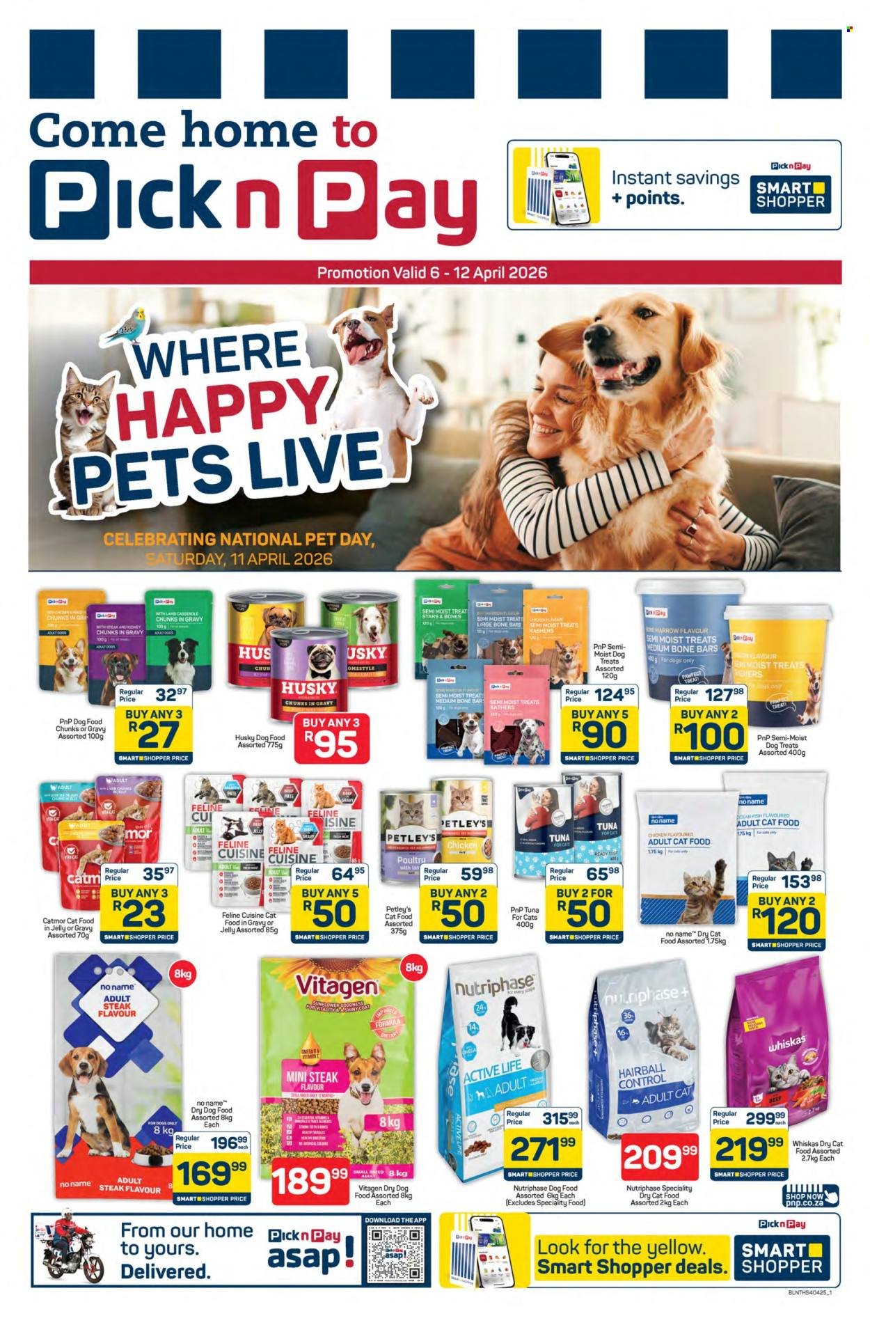 PICK N PAY specials - Pet Day Specials (2026-04-06 - 2026-04-12) | 1