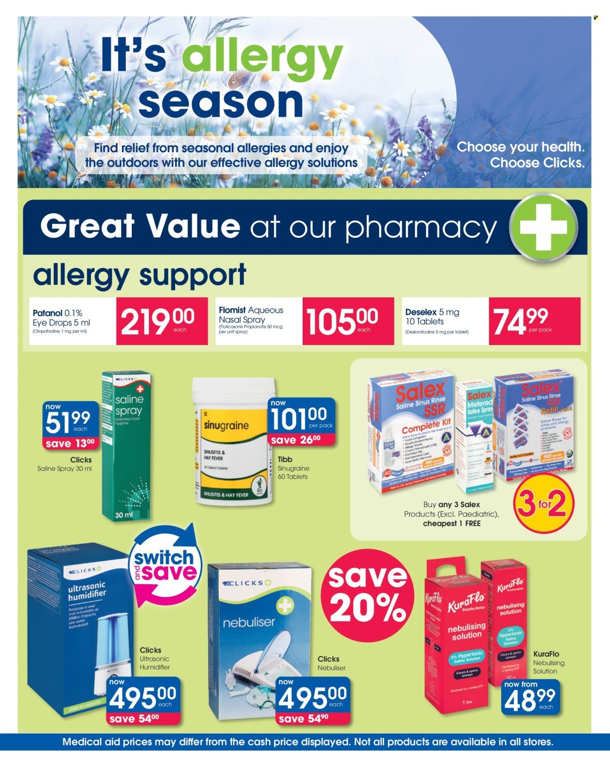 CLICKS specials - From Thursday 21 Aug 2025 (2025-08-21 - 2025-09-22) | 2