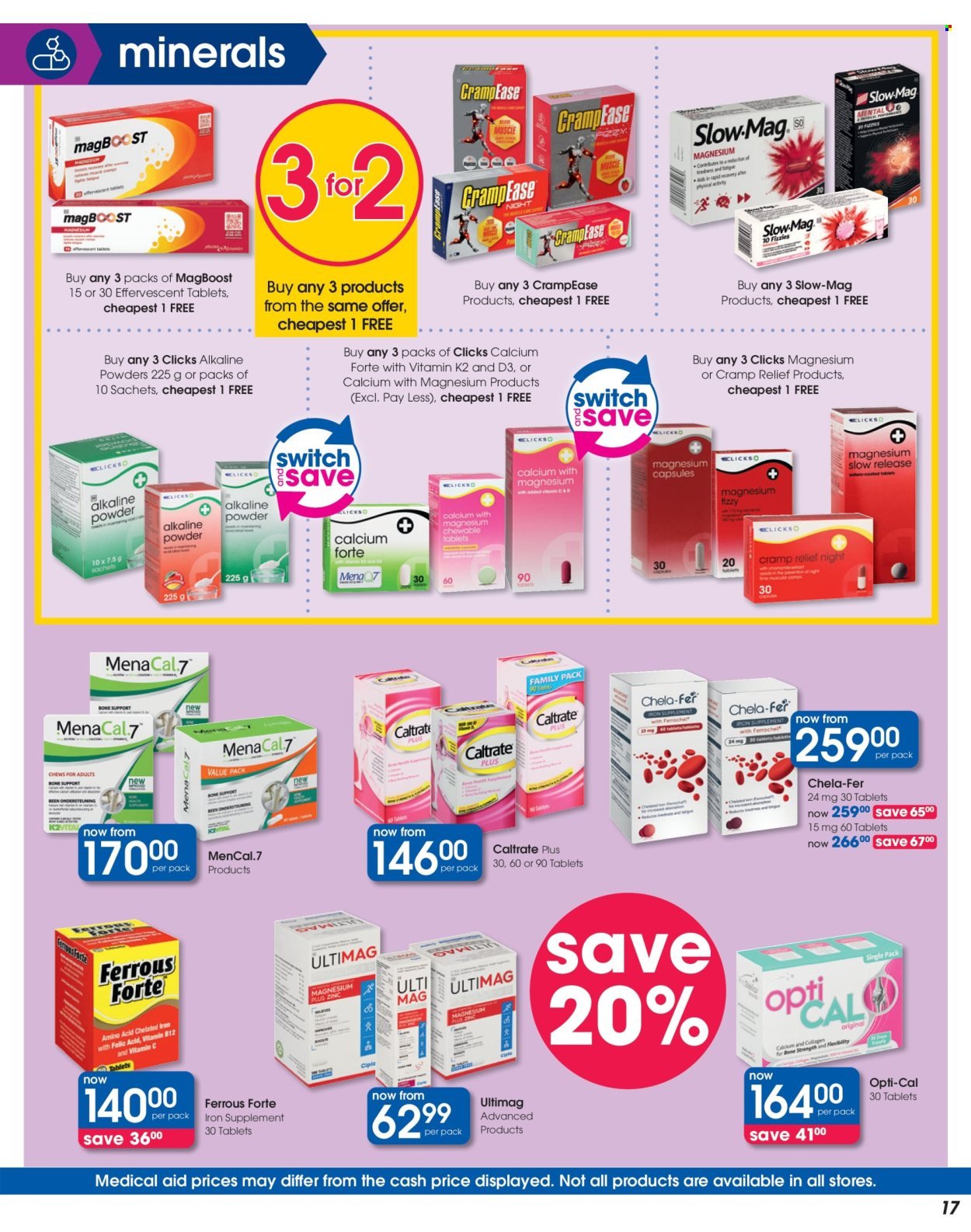 CLICKS specials - From Thursday 21 Aug 2025 (2025-08-21 - 2025-09-22) | 17