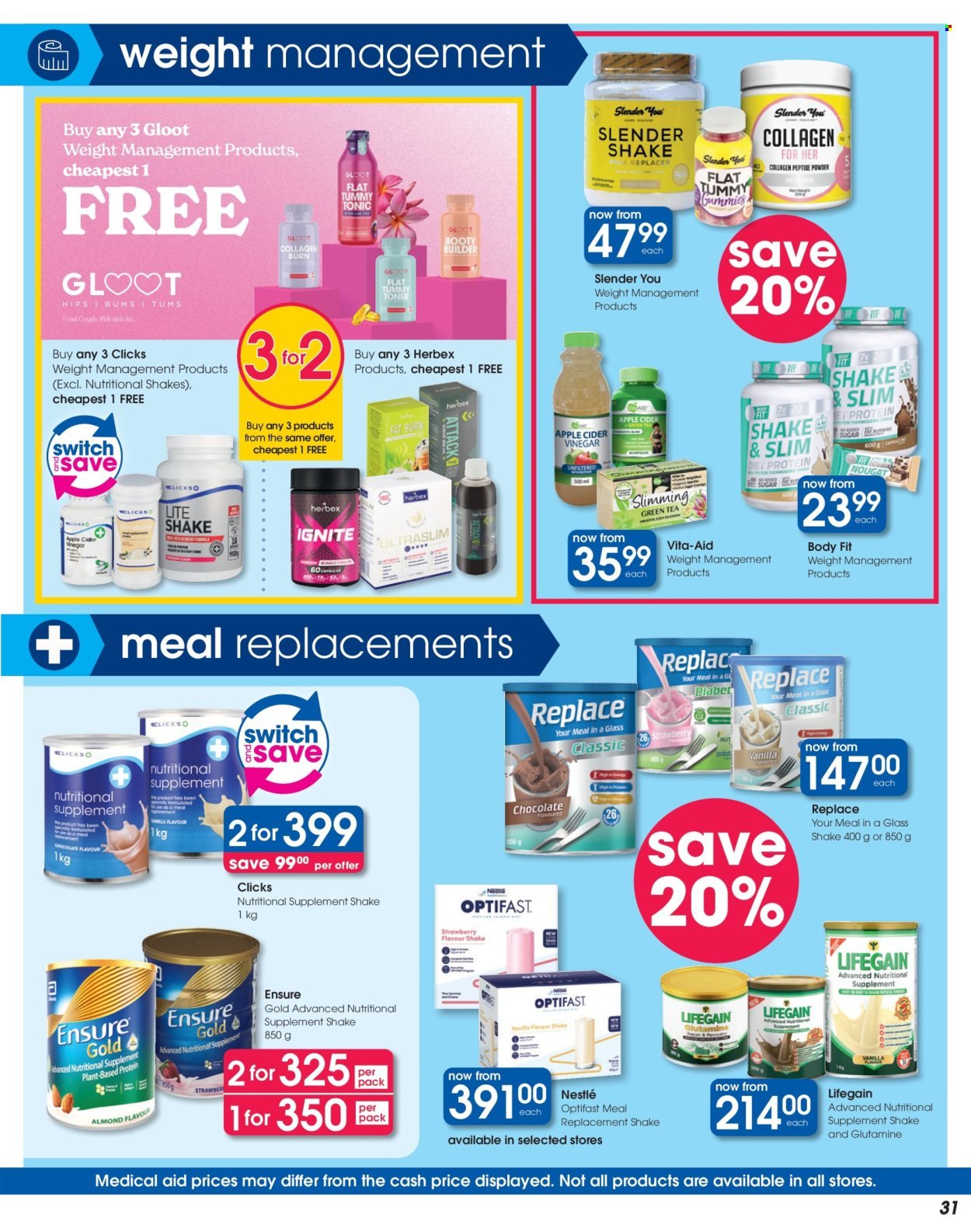 CLICKS specials - From Thursday 21 Aug 2025 (2025-08-21 - 2025-09-22) | 31