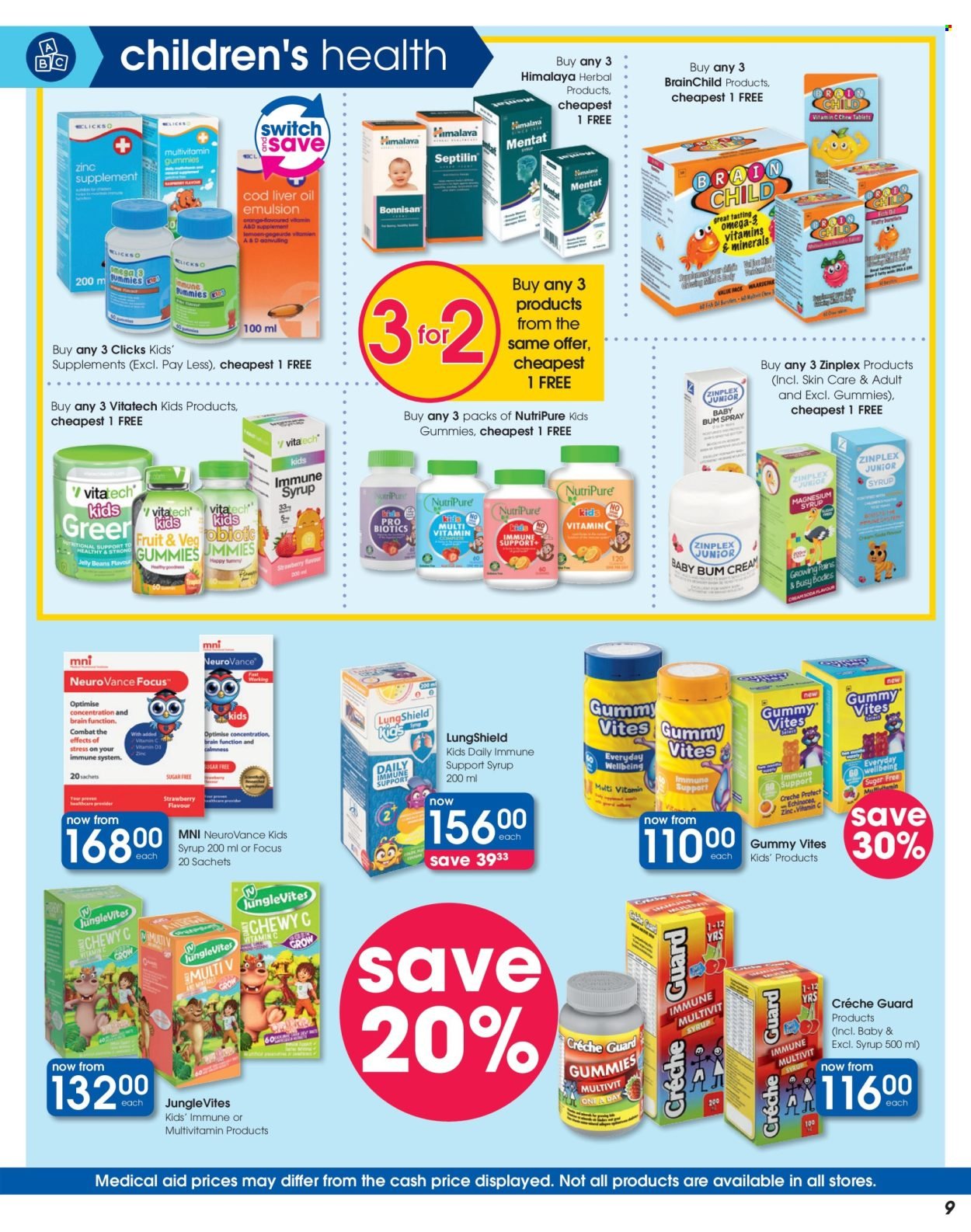 CLICKS specials - From Thursday 21 Aug 2025 (2025-08-21 - 2025-09-22) | 9