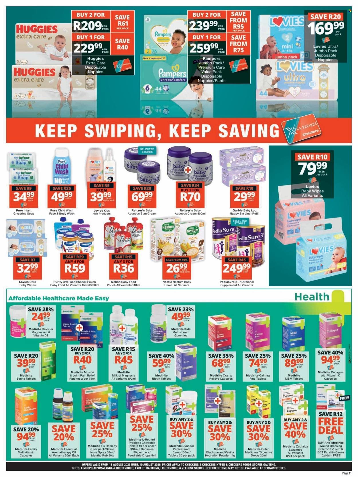 CHECKERS specials - August Mid-Month Promotion Gauteng