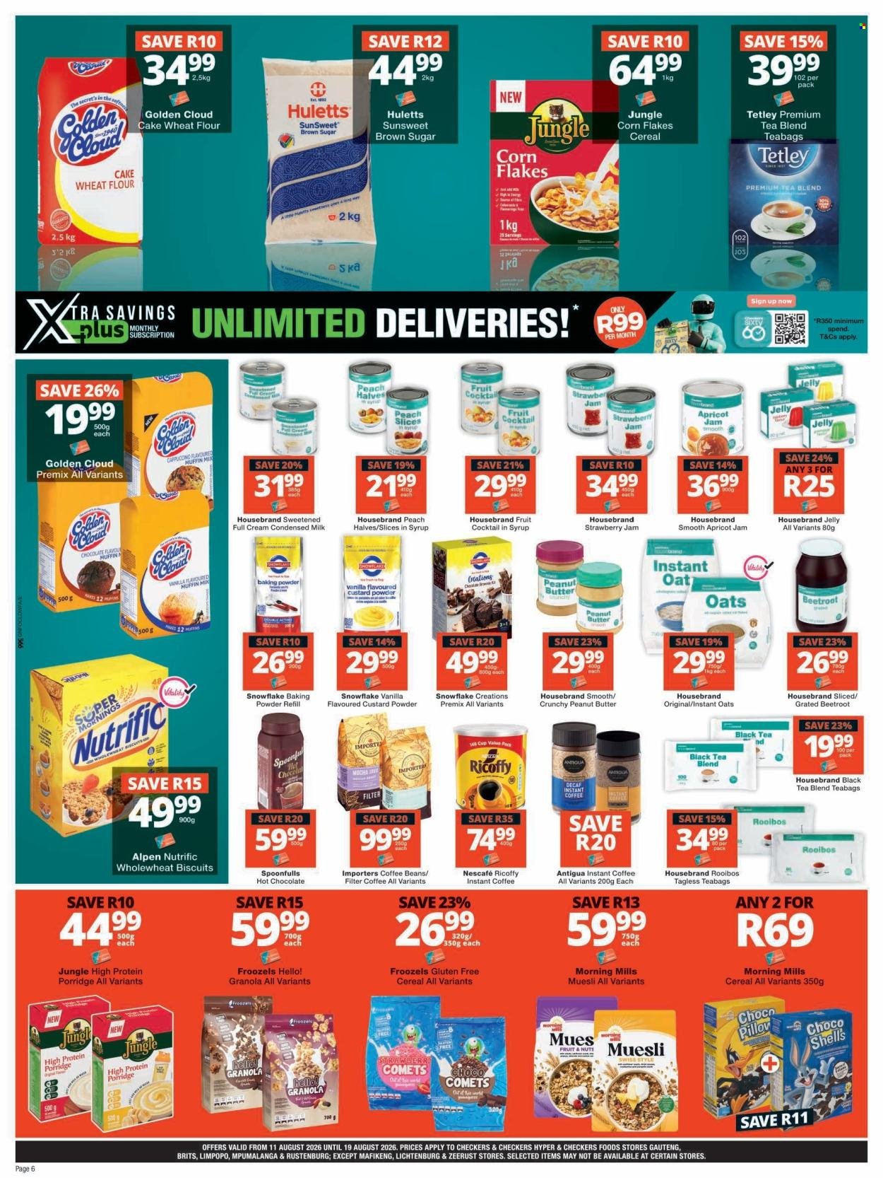 CHECKERS specials - August Mid-Month Promotion Gauteng