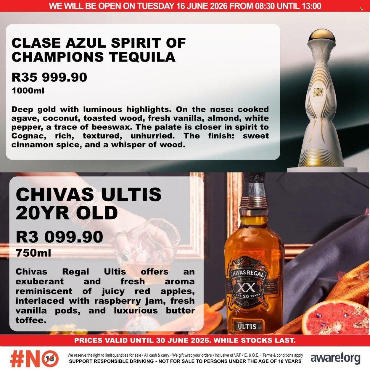 MATRIX WAREHOUSE specials - From Monday 15 Jun 2026