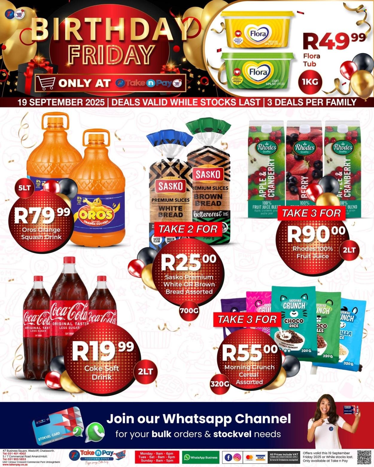 TAKE N PAY specials - From Friday 19 Sept 2025 (2025-09-19 - 2025-09-19) | 1