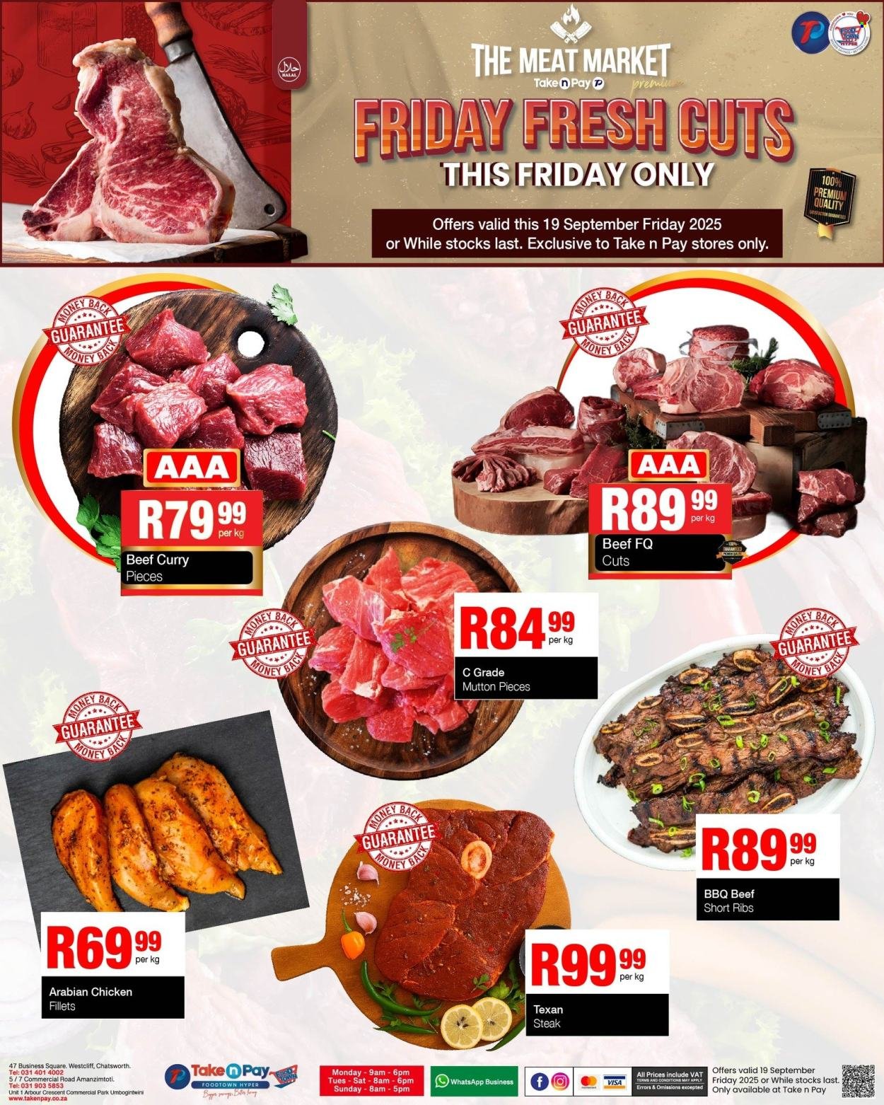 TAKE N PAY specials - From Friday 19 Sept 2025 (2025-09-19 - 2025-09-19) | 4