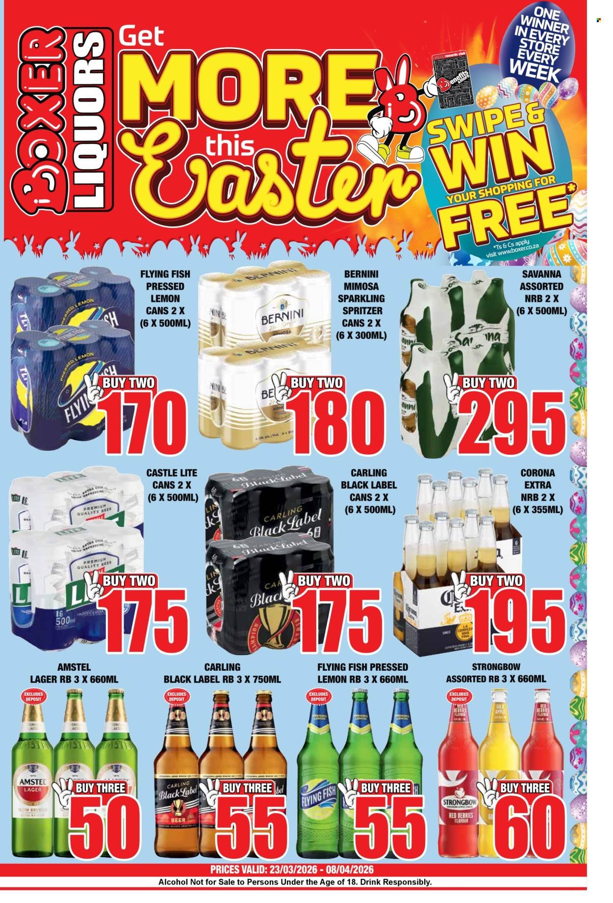 BOXER specials - GP Liquor March Month End (2026-03-23 - 2026-04-08) | 1