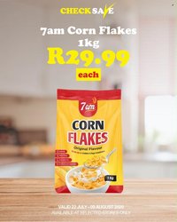 CHECK SAVE specials - From Wednesday 22 Jul 2026