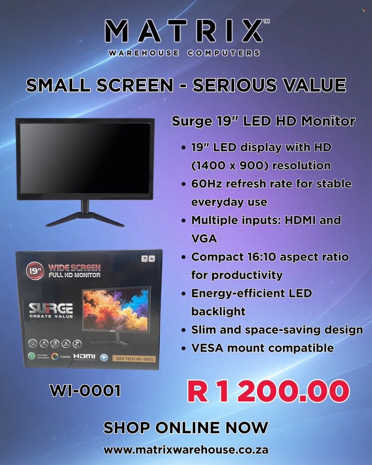 MATRIX WAREHOUSE specials - April 2026 (2026-04-14) | 2