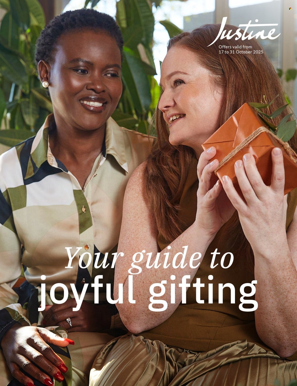 JUSTINE specials - YOUR GUIDE TO JOYFUL GIFTING (2025-10-17 - 2025-10-31) | 1