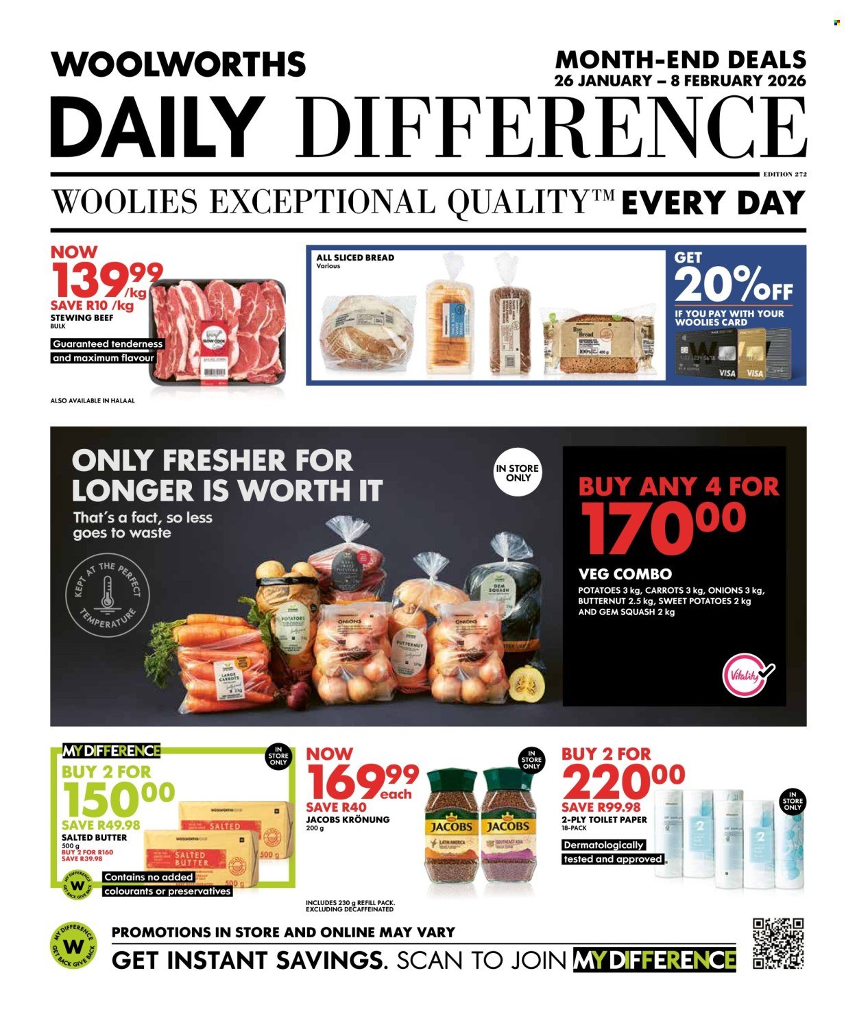 WOOLWORTHS specials - Daily Difference (2026-01-26 - 2026-02-08) | 1