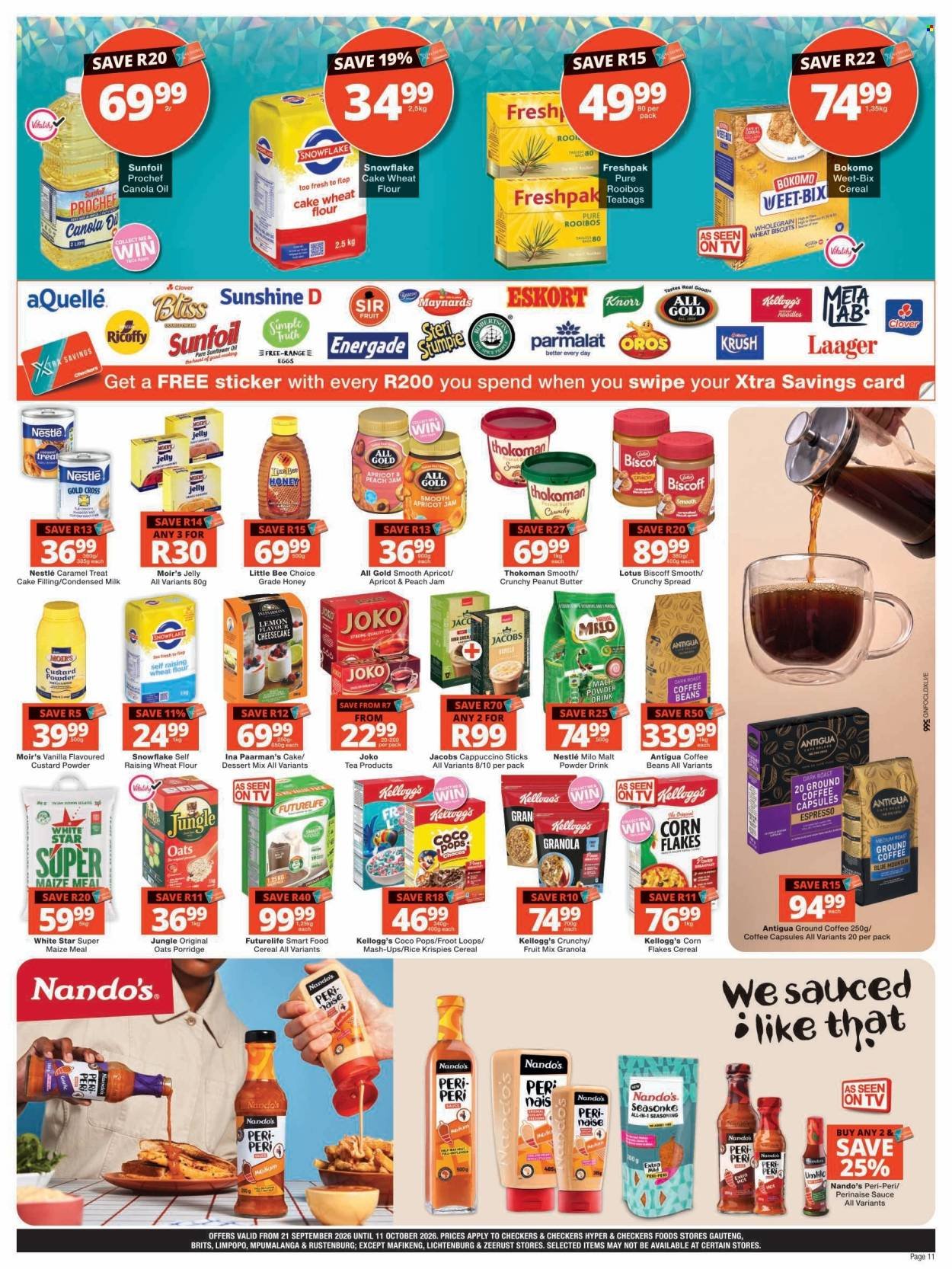 CHECKERS specials - September Month-End Promotion Gauteng