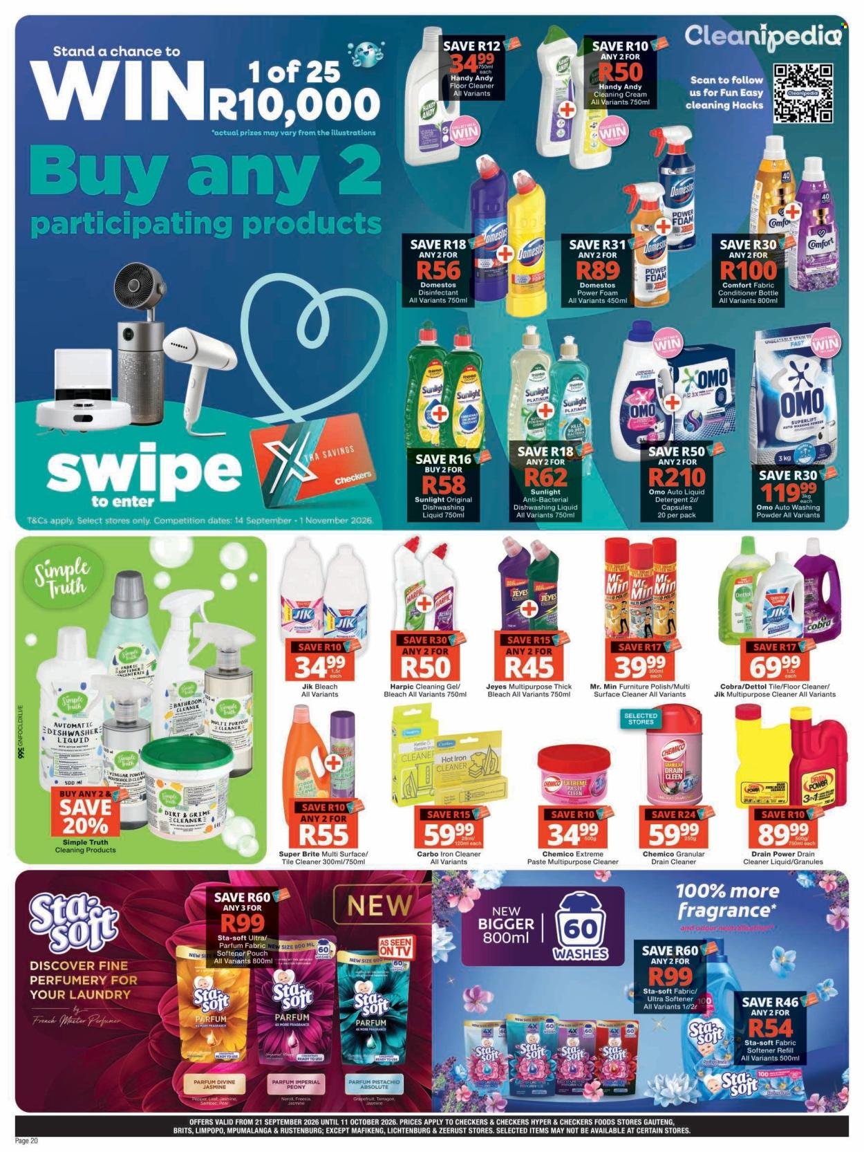 CHECKERS specials - September Month-End Promotion Gauteng