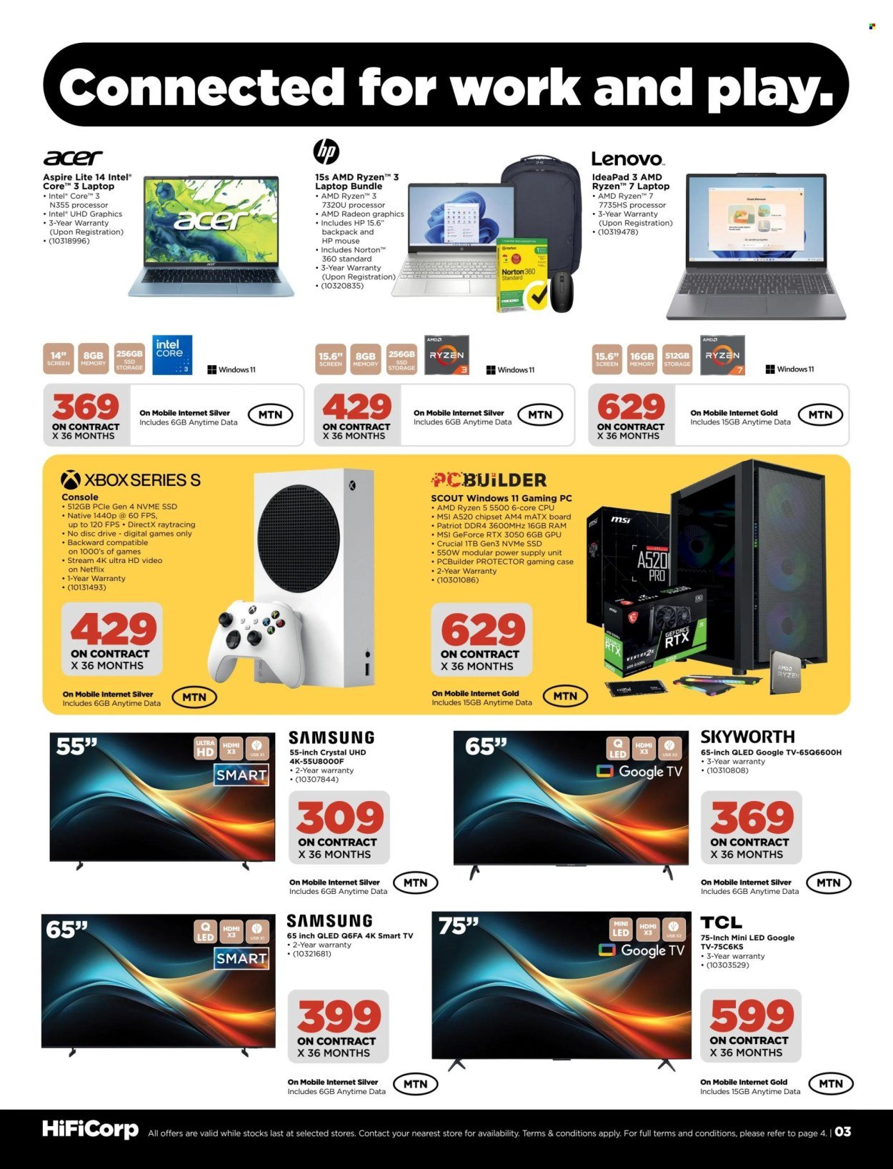 HIFI CORP specials - From Thursday 7 May 2026