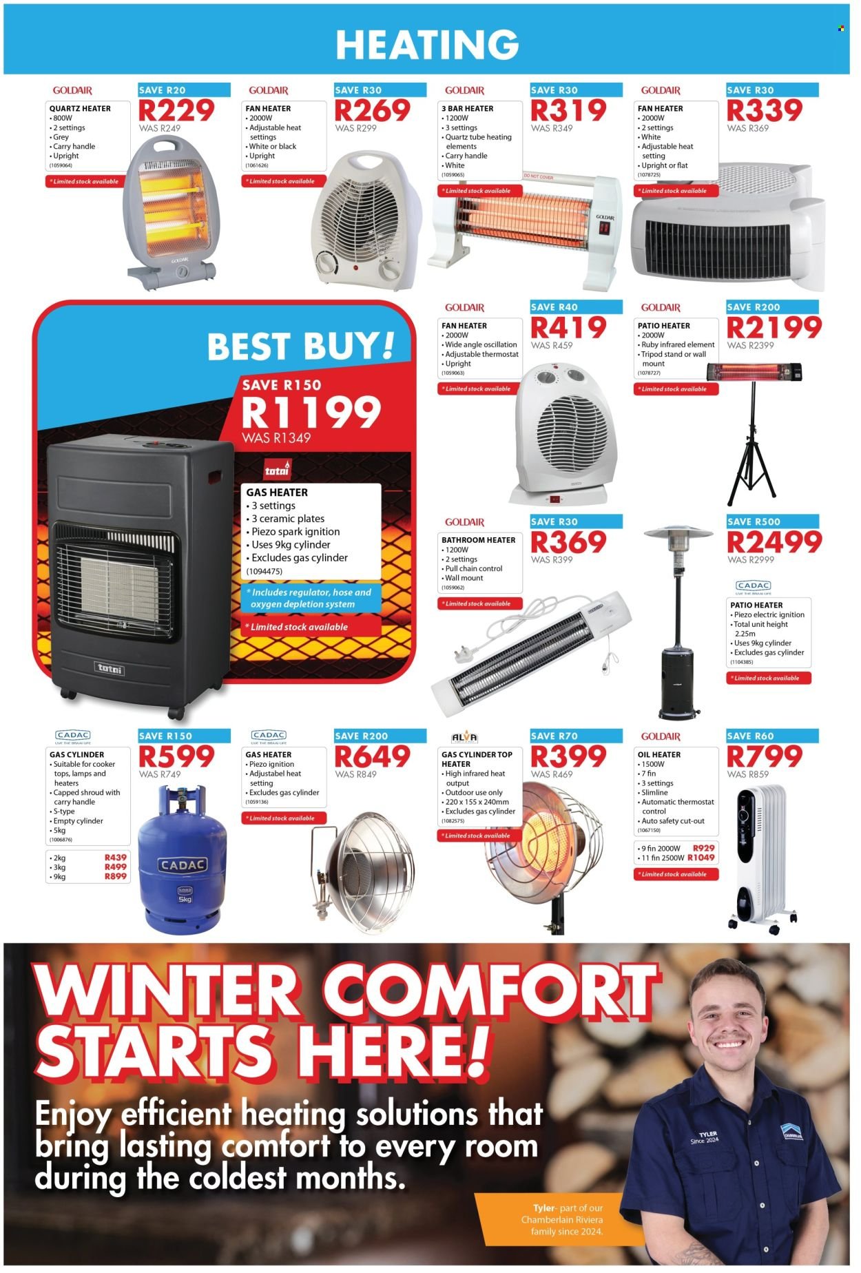 CHAMBERLAIN specials - From Thursday 18 Jun 2026