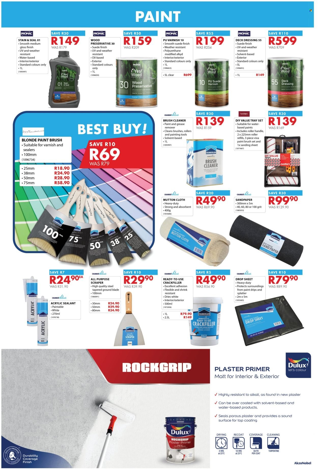 CHAMBERLAIN specials - From Thursday 18 Jun 2026
