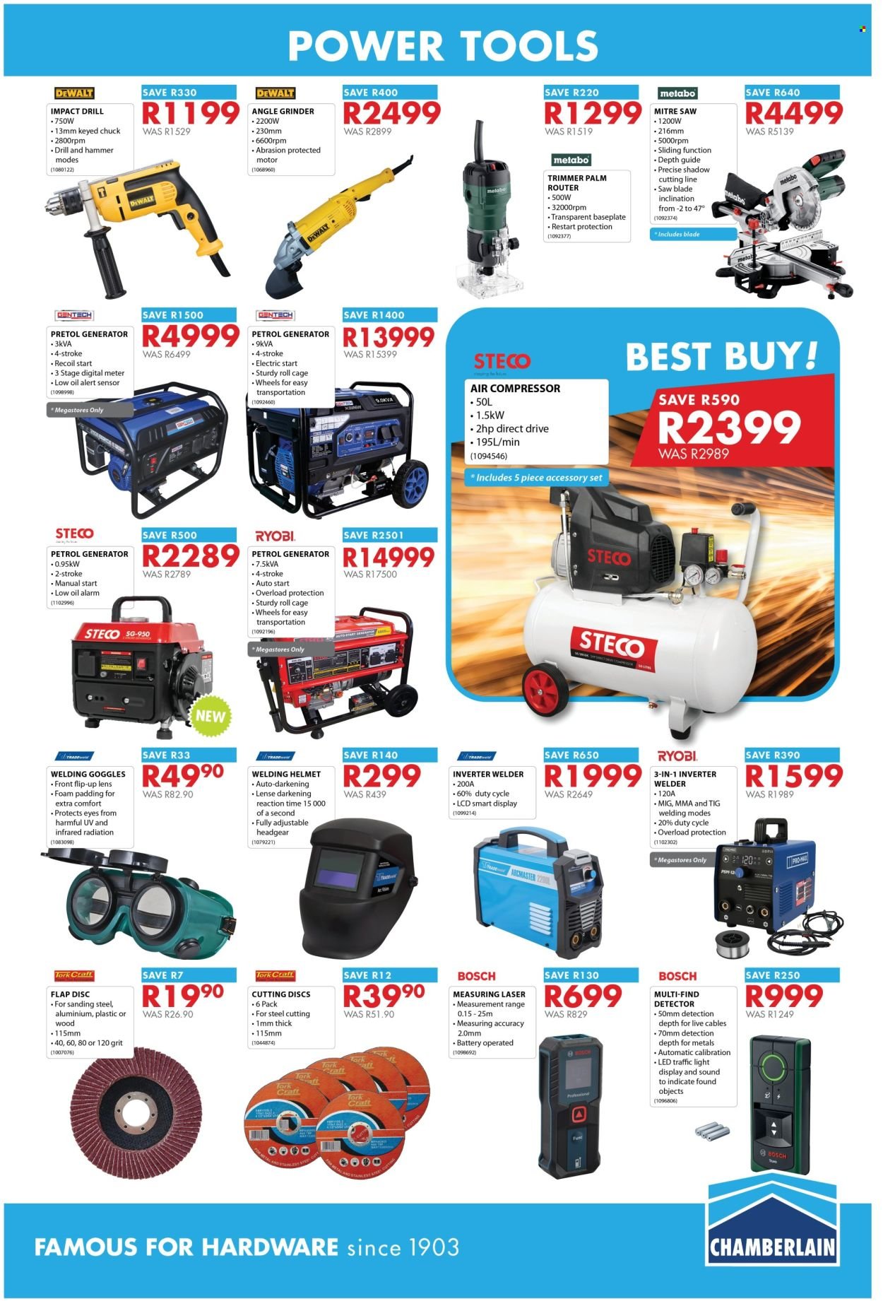 CHAMBERLAIN specials - From Thursday 18 Jun 2026