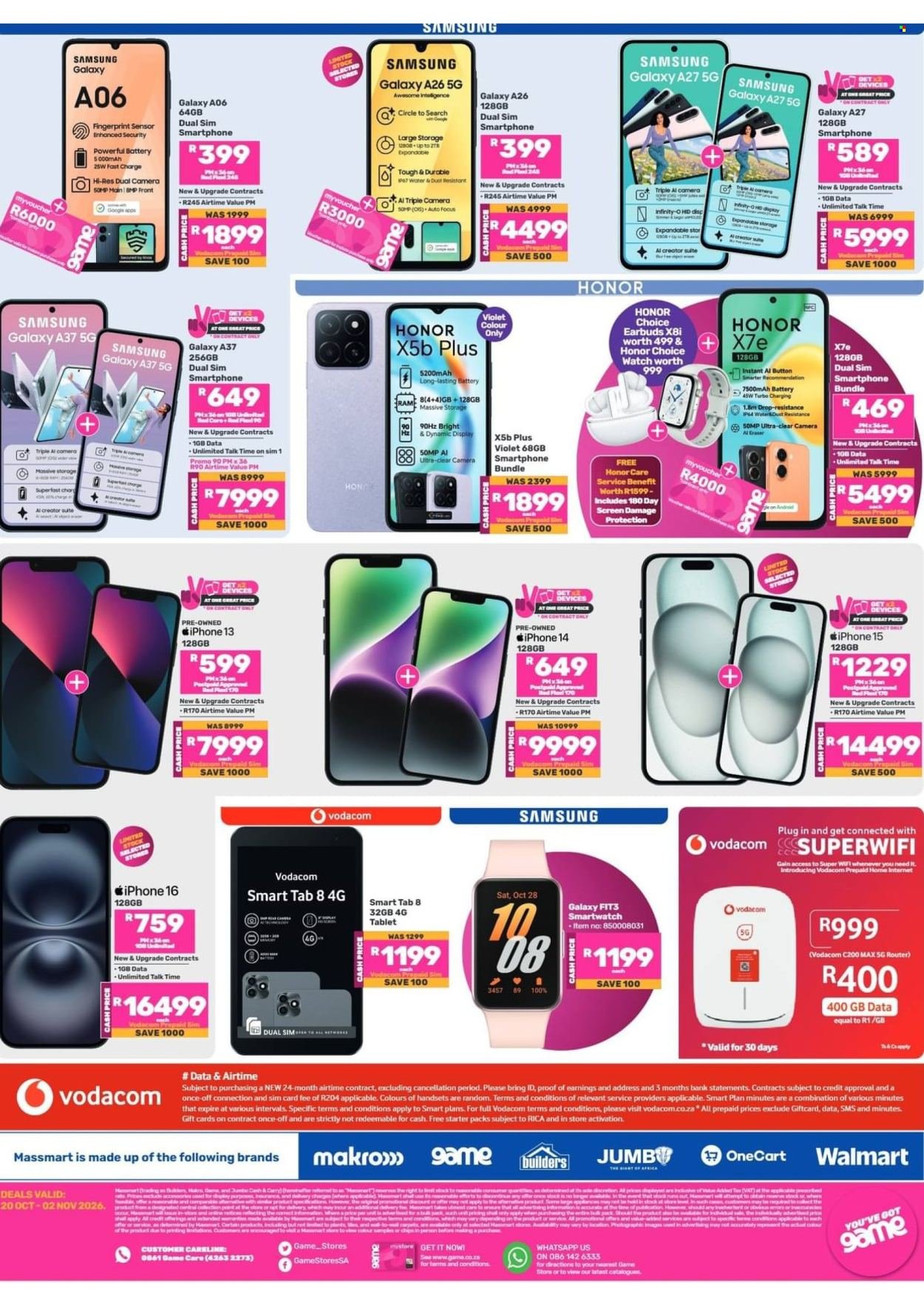 GAME specials - Big Summer Energy