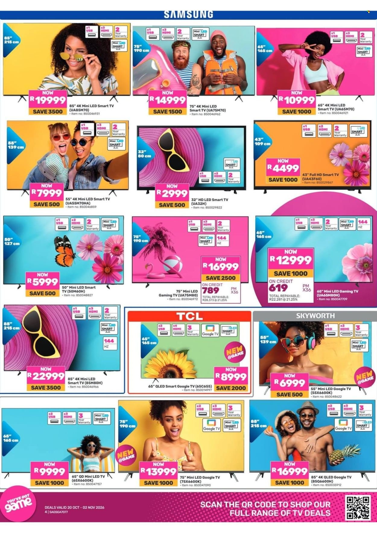 GAME specials - Big Summer Energy