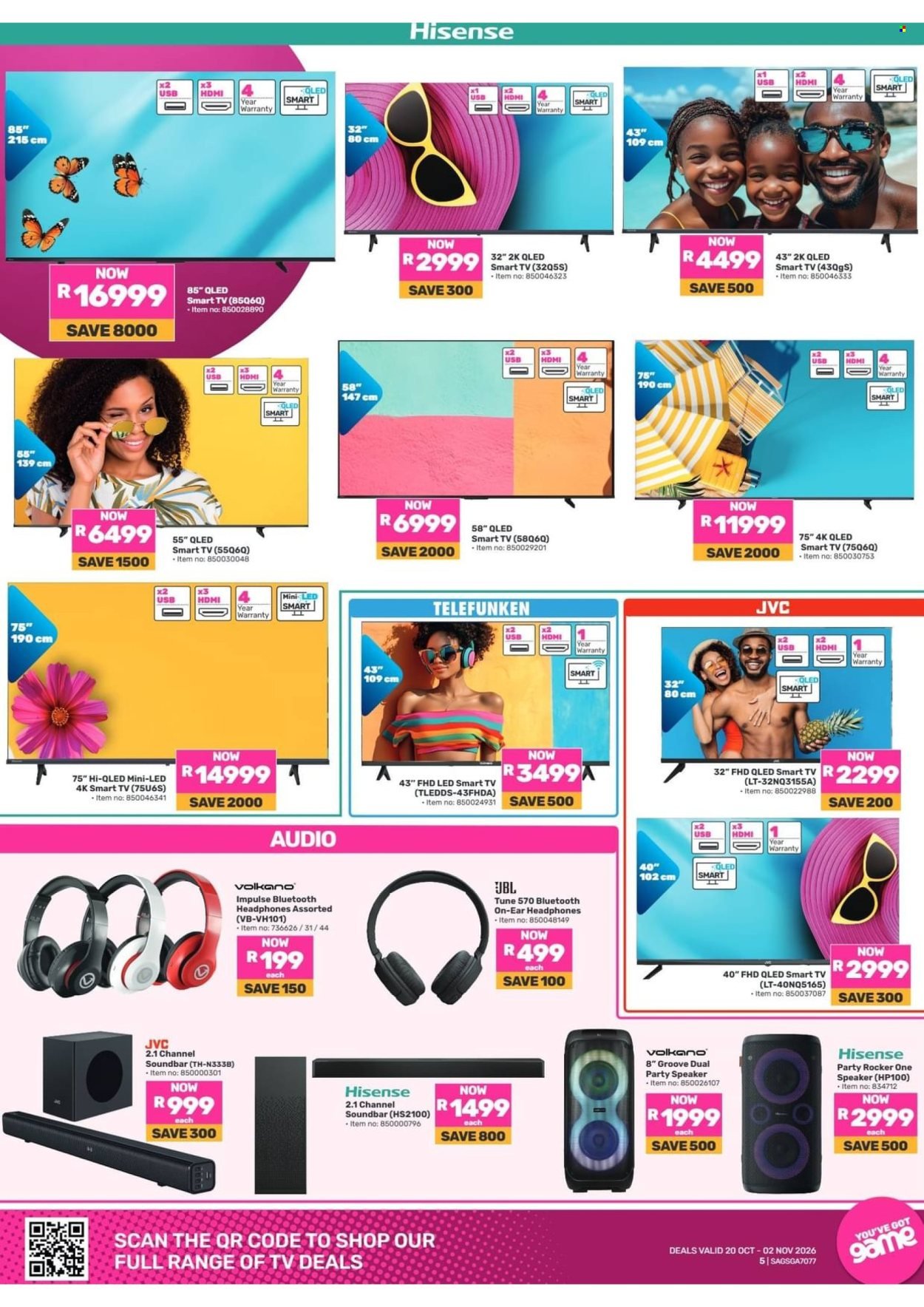 GAME specials - Big Summer Energy