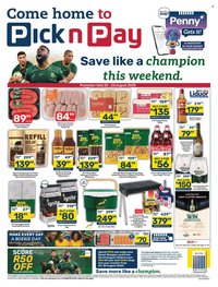 PICK N PAY specials - Weekend Specials