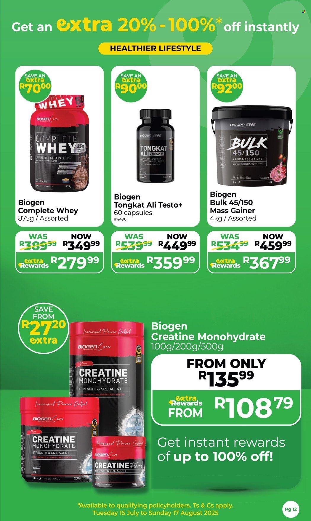 DIS-CHEM specials - Extra (2025-07-15 - 2025-08-17) | 12